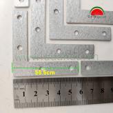 [1 ký] Ke vuông 4 lỗ BẠC - 5.7x5.7cm